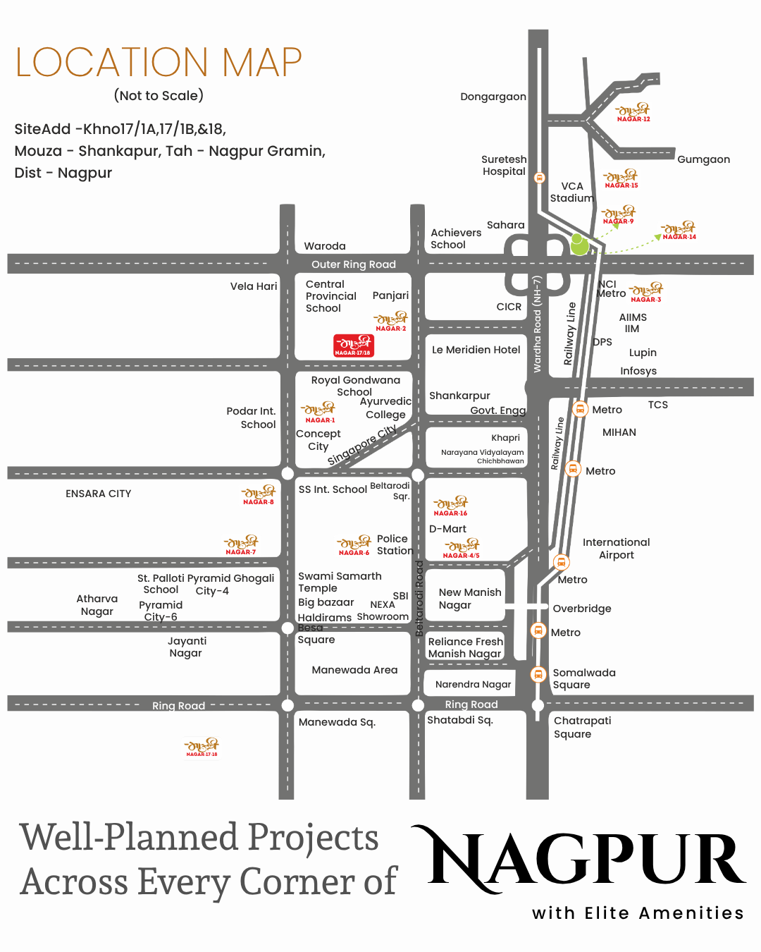 mauli devolper preoject acrroos nagpur
